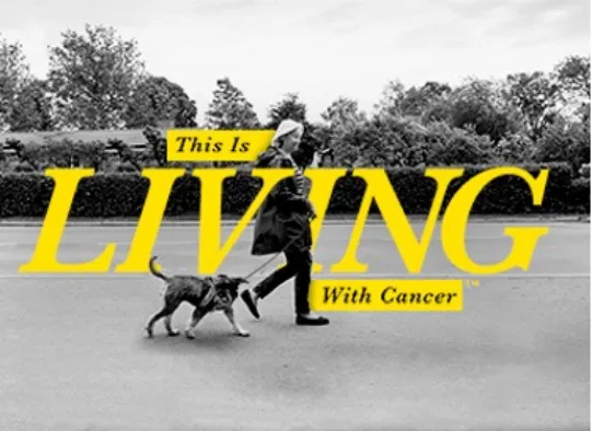  living with cancer image